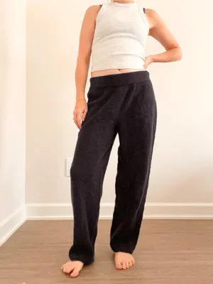 Madewell Navy Knit Lounge Pants thumbnail 2