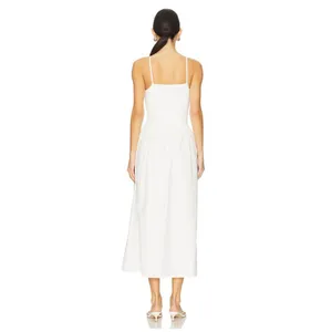Revolve Shona Joy “Aliah” High Neck Midi Dress in Ivory, size XS thumbnail 3