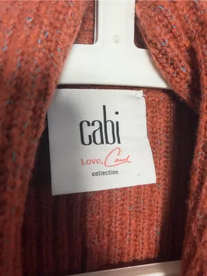 Cabi Oversized Double Breasted Knit Sweater Cardigan Dolman Sz S thumbnail 4
