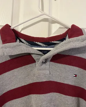 Tommy Hilfiger Long Sleeve Cutoff Polo thumbnail 3