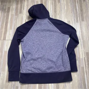 Nike Women's Deep Purple Therma-Fit Hoodie with Front Pouch Size Large thumbnail 12