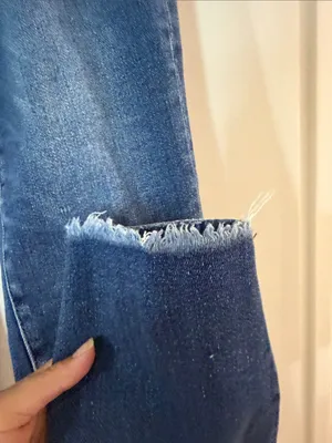 Vervet High-Rise Dark Blue Skinny Jeans with Stretch thumbnail 6