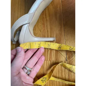 Cynthia Rowley Petula Nude Pointed Toe Slingback Heel Pumps 3.5" size 8.5 thumbnail 8