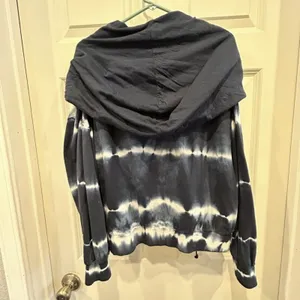 Young Fabulous & Broke Navy Blue Tie Dye Cowl Neck Hoodie Sweatshirt Womens M‎ thumbnail 5
