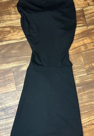 Elegant Black Mini Dress thumbnail 1