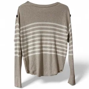 GAP Striped Button-Shoulder Sweater, Size Small thumbnail 9