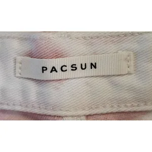 PacSun High Rise Festival Tie Dye Denim Shorts Distressed Frayed Hem‎ Size 25 thumbnail 3