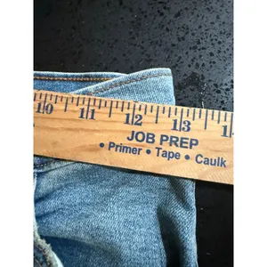 Levis Ribcage Straight Leg Jeans Womens 26x32 Medium Wash Blue Ultra High Rise‎ thumbnail 6