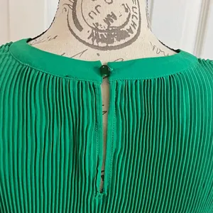 Adrianna Papell Pleated Flutter Sleeve Blouse thumbnail 4