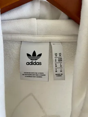Adidas White Vintage  Hoodie thumbnail 6