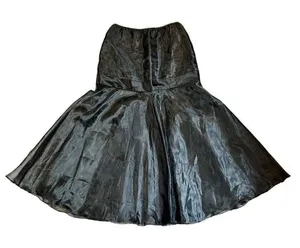 Victor Costa Women’s Black Tulle Long Skirt Medium thumbnail 1
