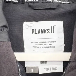 Planks II x POW Womens No Skiing on Mars RideDry Overstoke Anorak Ski Jacket S thumbnail 3