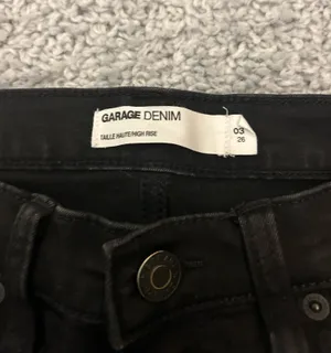 Garage Black Jean Shorts thumbnail 2