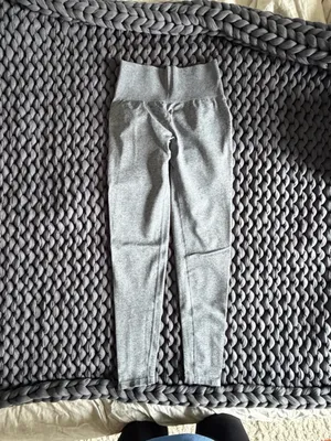 NVGTN Grey Scrunch Seamless Leggings thumbnail 6