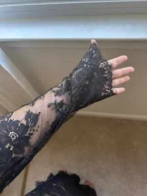 Zara lace long dress. XS-S thumbnail 13