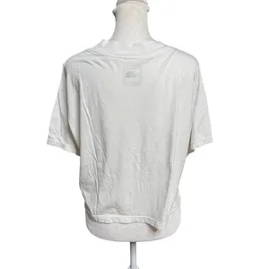The North Face White Half Dome Cropped Boxy Tee Women’s Small thumbnail 3