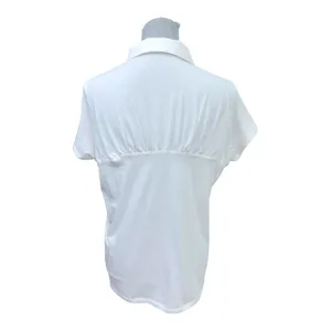 Puma Cloudspun Free Golf women's Polo Size XL White Short Sleeve UPF 40 thumbnail 4