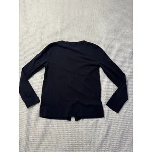 J Crew Women's Cardigan Blue V-Neck Button Down Small Old Money Classic thumbnail 7