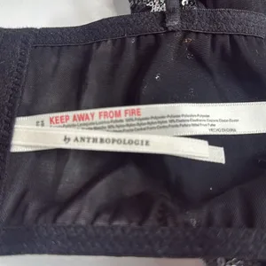 By Anthropologie Sequin Star Bralette W1366 Sz Medium thumbnail 10
