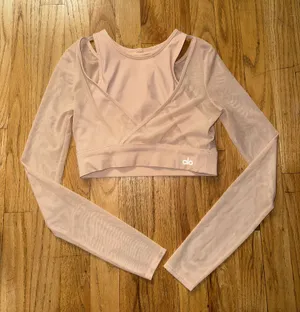 Alo yoga pivot long sleeve shirt xs   thumbnail 1