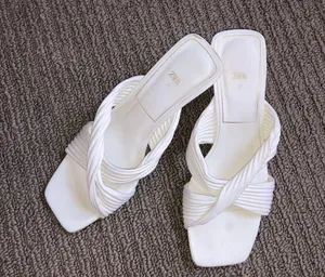 ZARA white Heels thumbnail 1