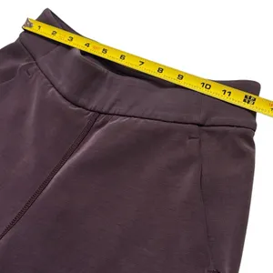 Lululemon‎ Softstreme High-Rise Straight-Leg Cropped Pants Brown Minimalist XS thumbnail 9