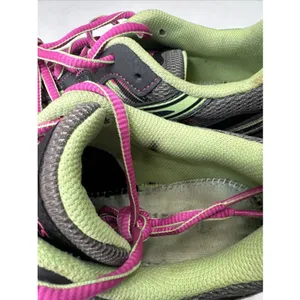 ASICS Gel-Venture 5 Women’s 7.5 Trail Running Shoes Gray Pink Green T5N8N thumbnail 9