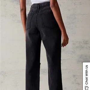 PacSun Black Distressed Dad Jeans thumbnail 5