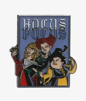 Loungefly Disney Hocus Pocus Sanderson Sisters Enamel Pin thumbnail 1
