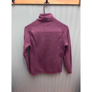 Patagonia Better Sweater 1/4 Zip Pullover Heathered Purple XS Womens 25527 thumbnail 3