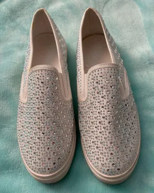 David's Bridal Sparkly Sequin Sneakers thumbnail 1