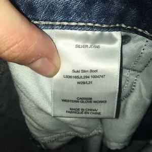 Silver Jeans Suki Slim distressed cowboycore western jeans thumbnail 3