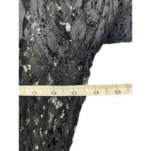Pretty Little Thing Women's Black Lace Flare Sleeve Top thumbnail 4