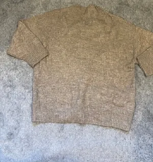Mango V-Neck Knitted Sweater thumbnail 3