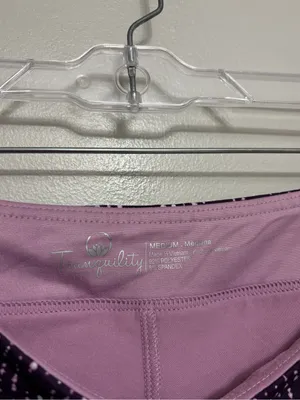NEW Tranquility Active Skort in Sparkle Plum Purple - Size M thumbnail 3