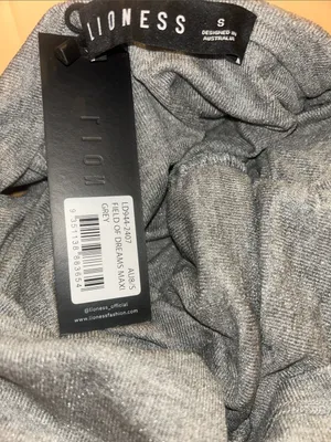 Lioness Field of Dreams Maxi Dress Size S Grey Original Price $109 thumbnail 5