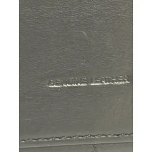 Womens Leather Black Wallet with Zipper (NEW) thumbnail 3