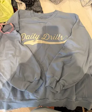 daily drills sweatshirt Blue thumbnail 1