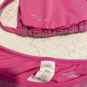 Aerie glitter pink bikini swimsuit set small XS SW2 7013 thumbnail 3