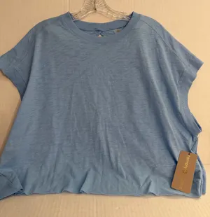 Harmony Balance Light Blue Women's Crop Top thumbnail 1