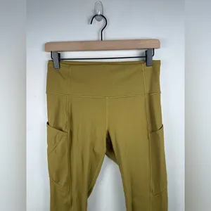Lululemon Fast and Free Tight II 25” Nulux Grape‎ Leaf Leggings Women’s Size 8 thumbnail 5