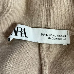 Zara Light Beige joggers thumbnail 5