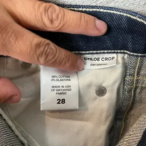 Amo Chloe Cropped Jeans Size 28 Daydream Dark Wash Minimalist‎ Cali Cool thumbnail 7