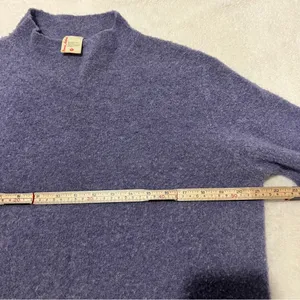 HANNA ANDERSSON Mock Sweater Women’s M 80%merino wool/20% nylon thumbnail 3