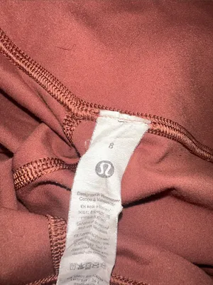 Lululemon Ancient Copper Align Low-Rise Pant 25” in Size 8 thumbnail 3
