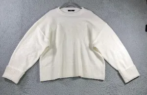 Lillusory Chunky Oversized Sweater‎ Women 2XL Cozy Light Academia Lagenlook thumbnail 1