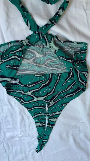 Cute teal halter top Green Size XS thumbnail 3