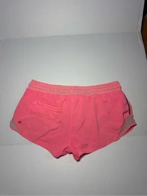 Lululemon Hotty Hot Pink Shorts **Older Style thumbnail 4