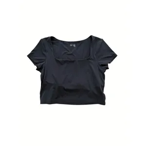 Offline by Aerie Black Real Me Square Neck Top Size XL thumbnail 10