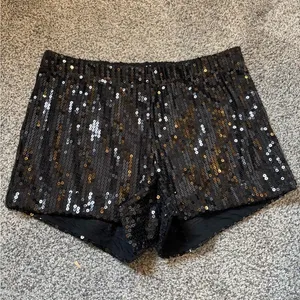 Venus Sequin Mini Shorts thumbnail 1
